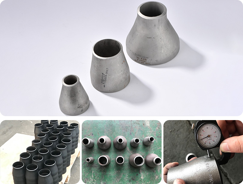 Seamless carbon steel butt-welding fitting Concentric reducer Eccentric reducer Seamless carbon steel butt-welding fitting Concentric reducer Eccentric reducer