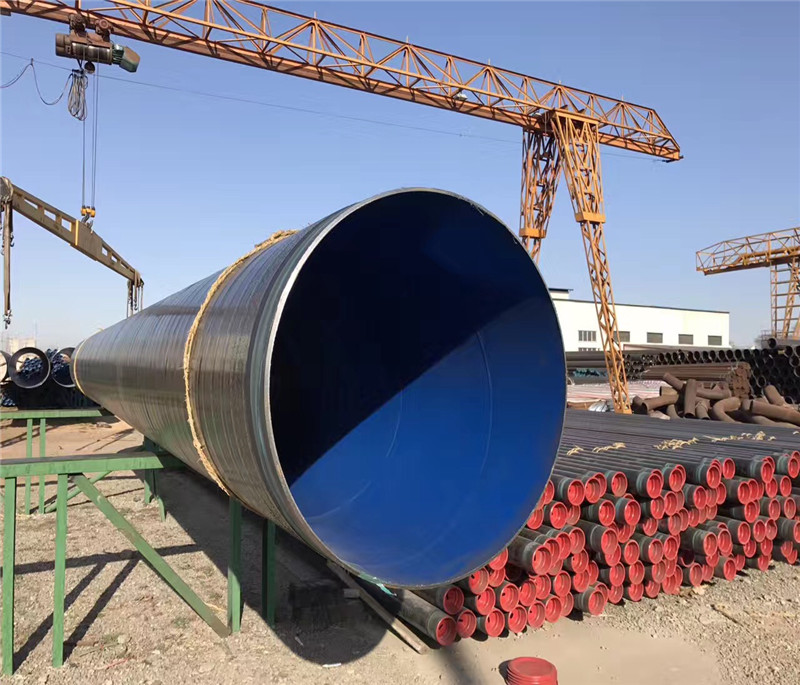 3PE/3LPE Three Layer Polyethylene DIN30670 Coating Steel Pipe for Oil and Gas Pipeline