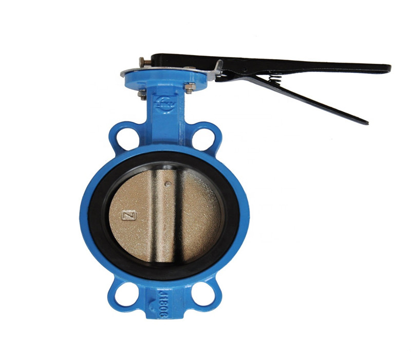 Cast iron rubber seat Butterfly Valve Water Type